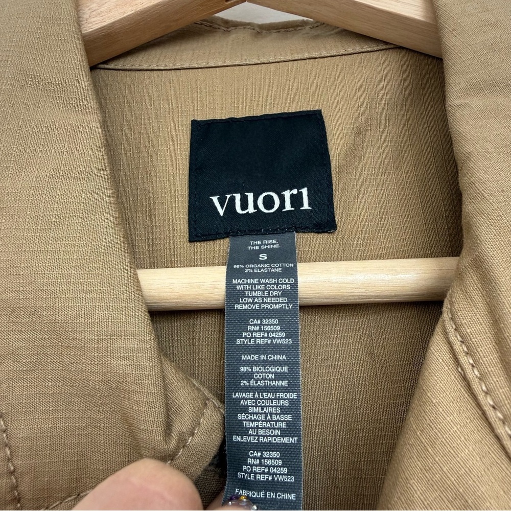 Vuori Ripstop Jacket - wheat - Picture 3 of 4